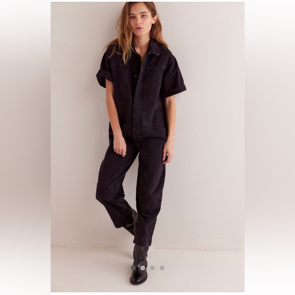 We The Free Golden Days Jumpsuit sz L